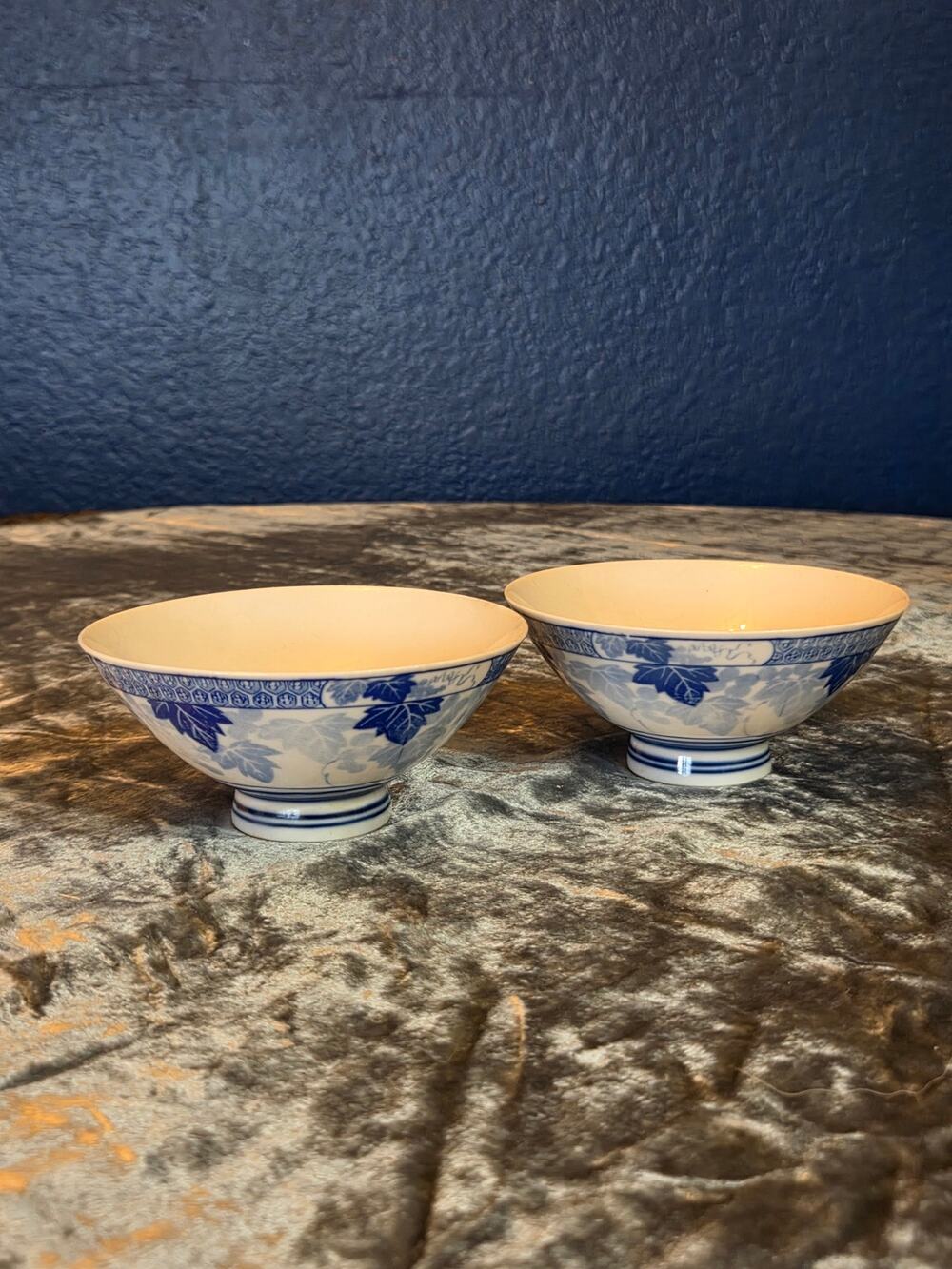 2 Vintage Japanese Rice Bowls